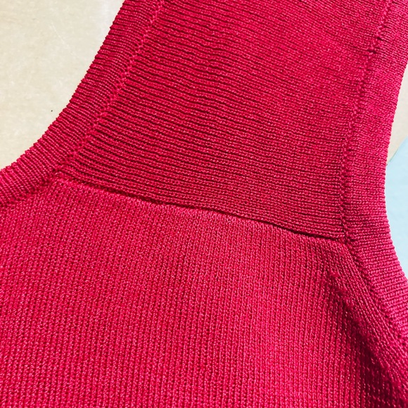 Button Down cropped Sleeveless Sweater Tank Large by J.A.C. - Picture 7 of 14